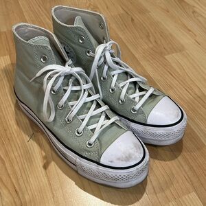 Sage high top Converse